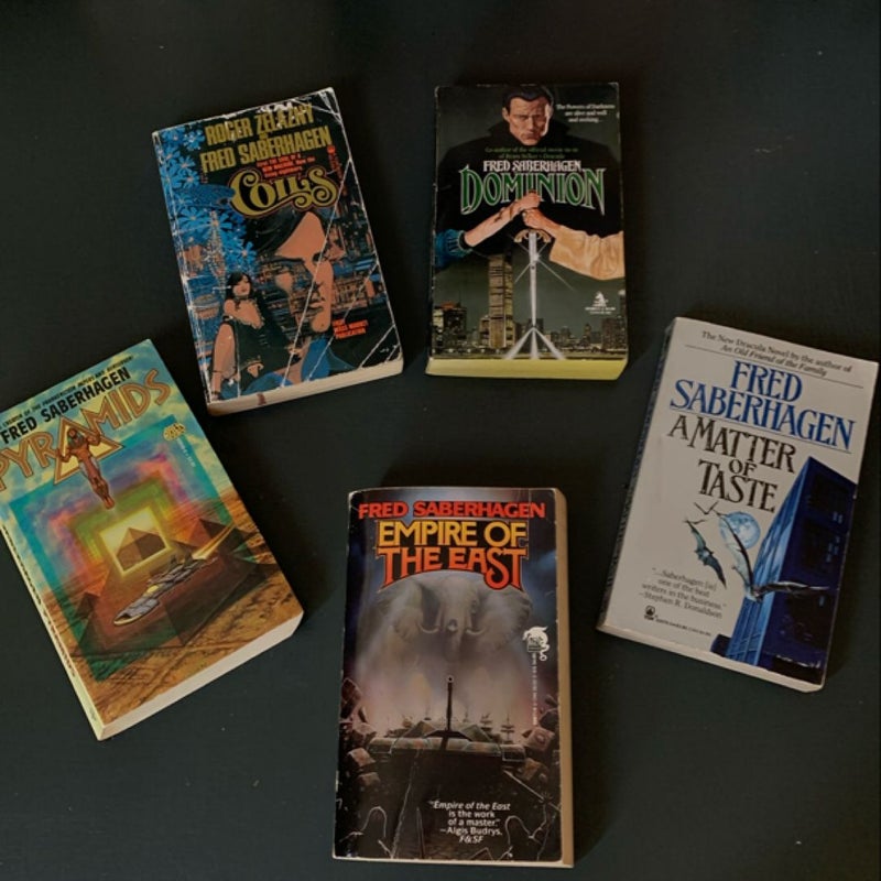 Fred Saberhagen Vintage Sci-Fi 5-Book Bundle