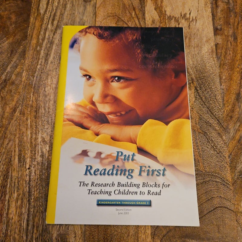 Put Reading First