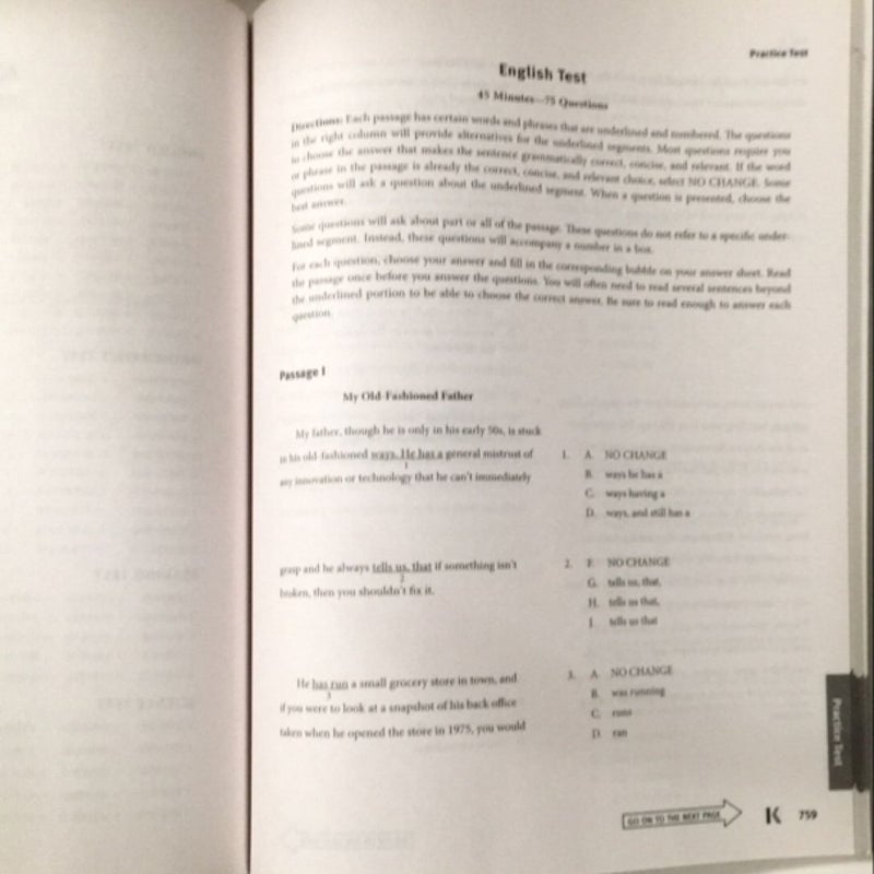 ACT Prep Plus 2023 Includes 5 Full Length Practice Tests, 100s of Practice Questions, and 1 Year Access to Online Quizzes and Video Instruction