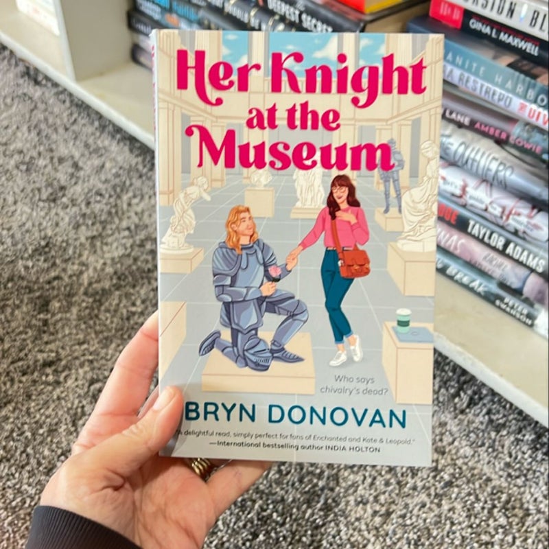 Her Knight at the Museum