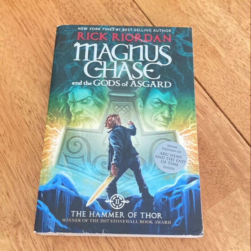 Magnus Chase and the Gods of Asgard, Book 2 the Hammer of Thor