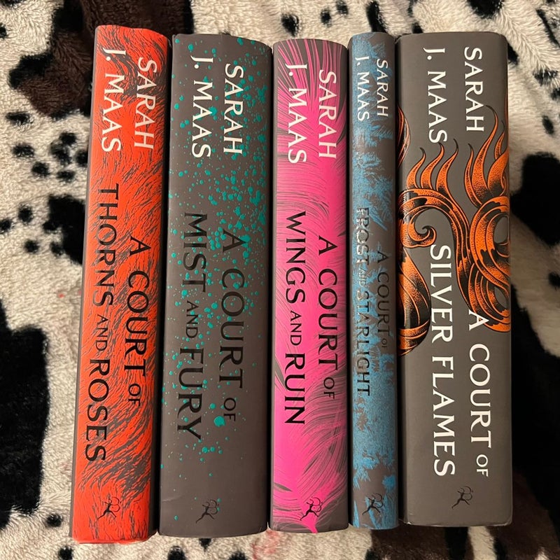 ACOTAR - Full Set - Hardcover by Sarah J. Maas, Hardcover | Pangobooks