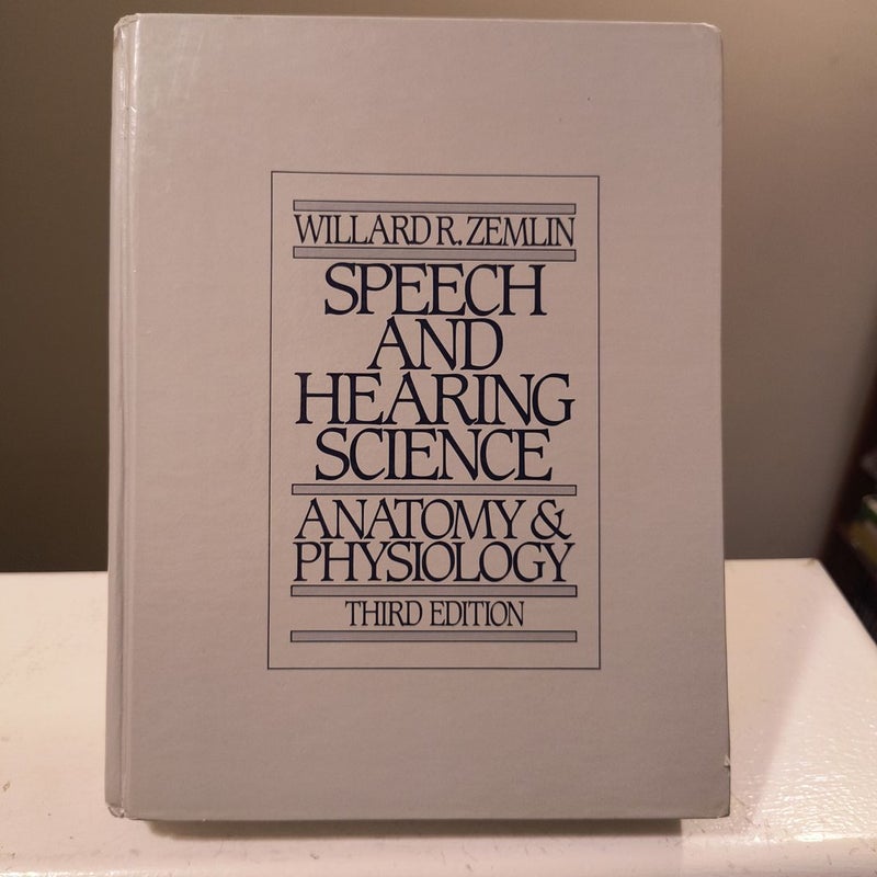 Speech Hearing Science