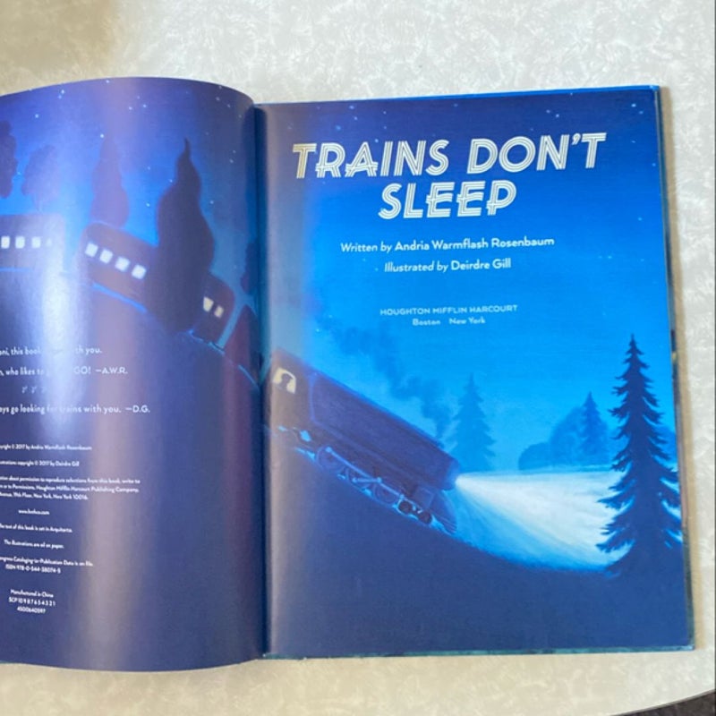 Trains Don't Sleep