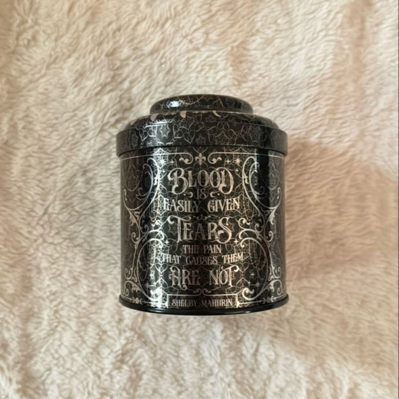 Serpent and Dove tea canister (FairyLoot exclusive)