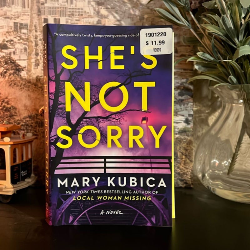 She's Not Sorry