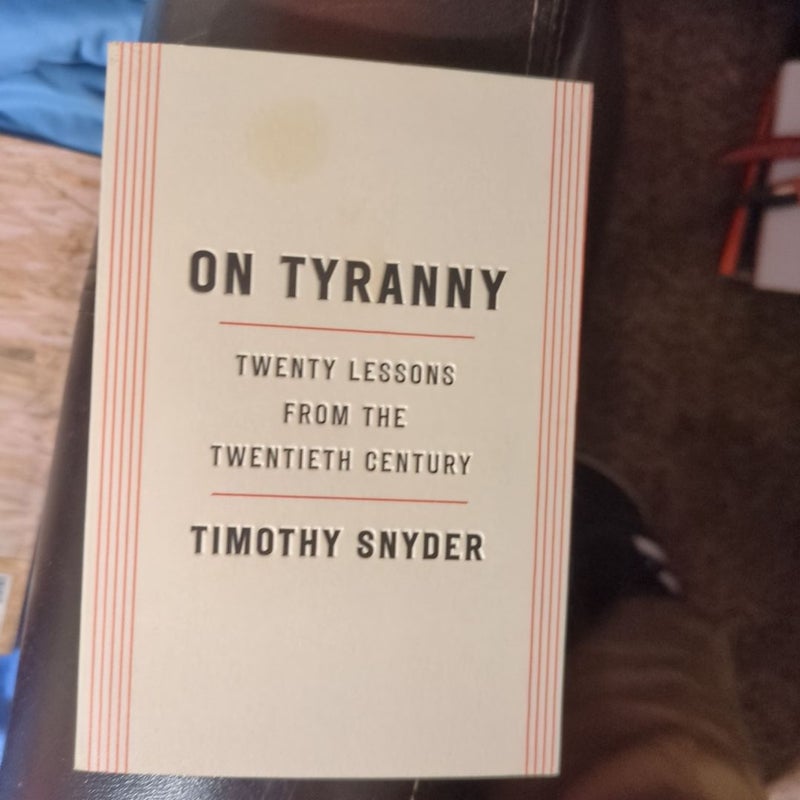 On Tyranny