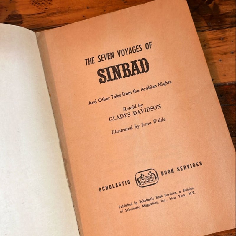 The Seven Voyages Of Sinbad Gladys Davidson Paperback
