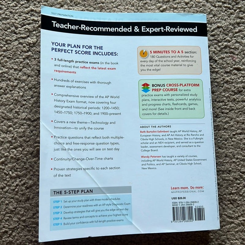 5 Steps to a 5: AP World History: Modern 2022 Elite Student Edition