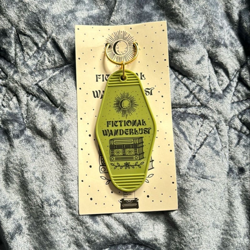 Bookish Box Exclusive Motel Keychain