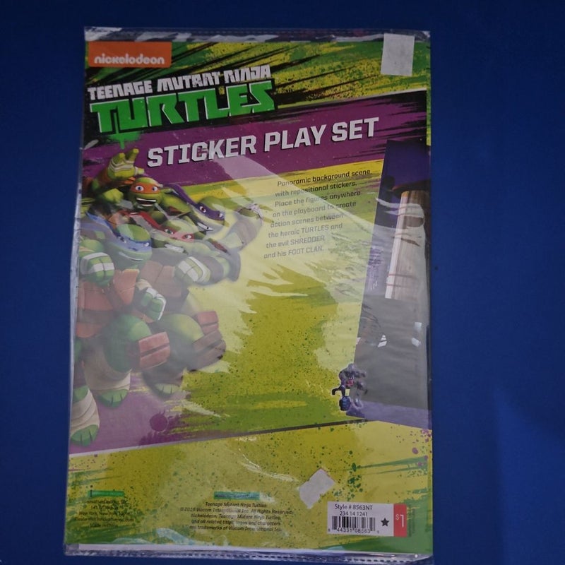 nickelodeon TEENAGE MUTANT NINJA TURTLES Sticker Play Set