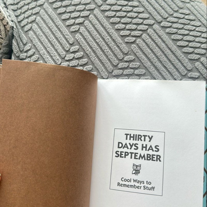Thirty Days Has September