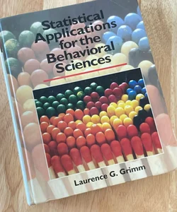 Statistical Applications for the Behavioral Sciences 