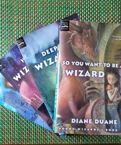 So You Want to be a Wizard volumes 1-4