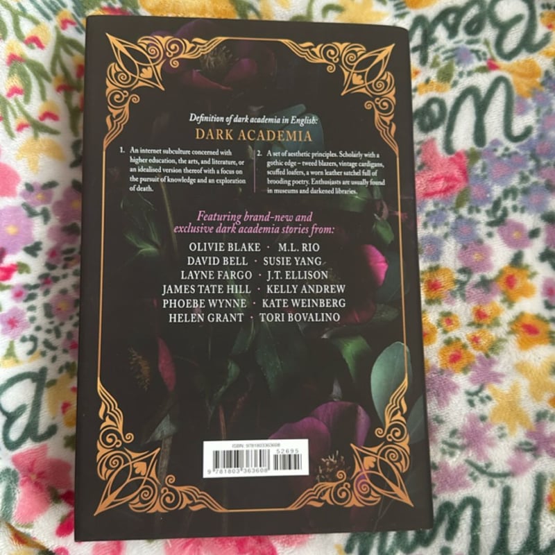 In These Hallowed Halls: a Dark Academia Anthology