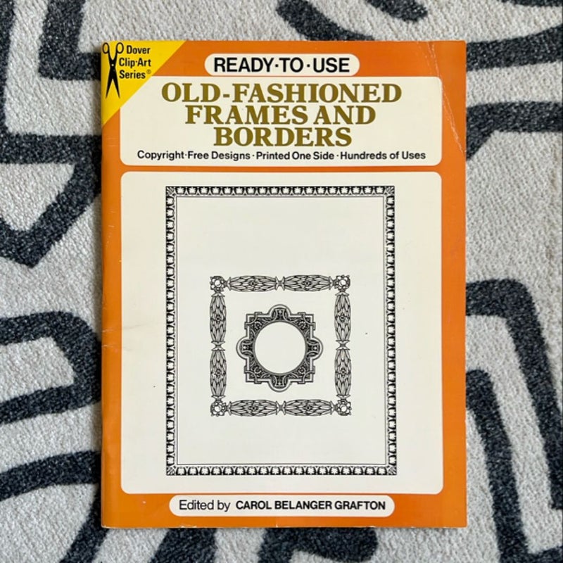 Ready-to-Use Old-Fashioned Frames and Borders