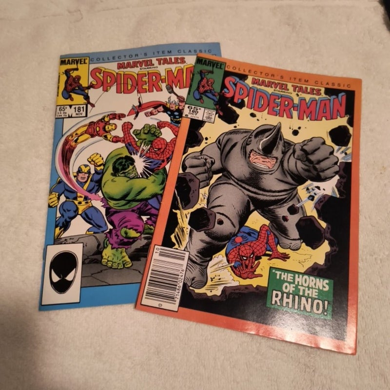 Collector's Item Classic Spiderman comics