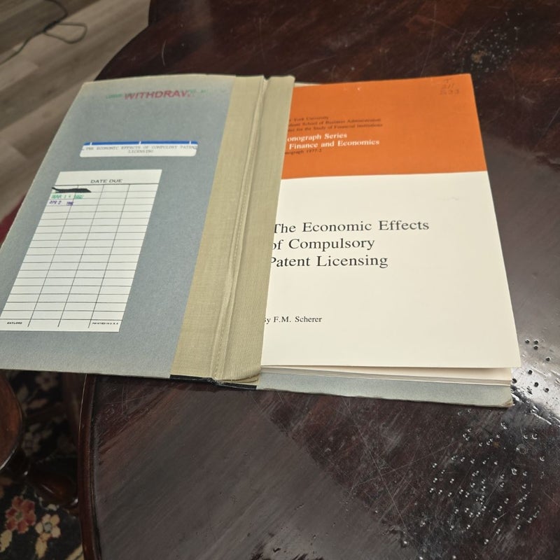 The Business Effects Of Compulsory Patent Licensing