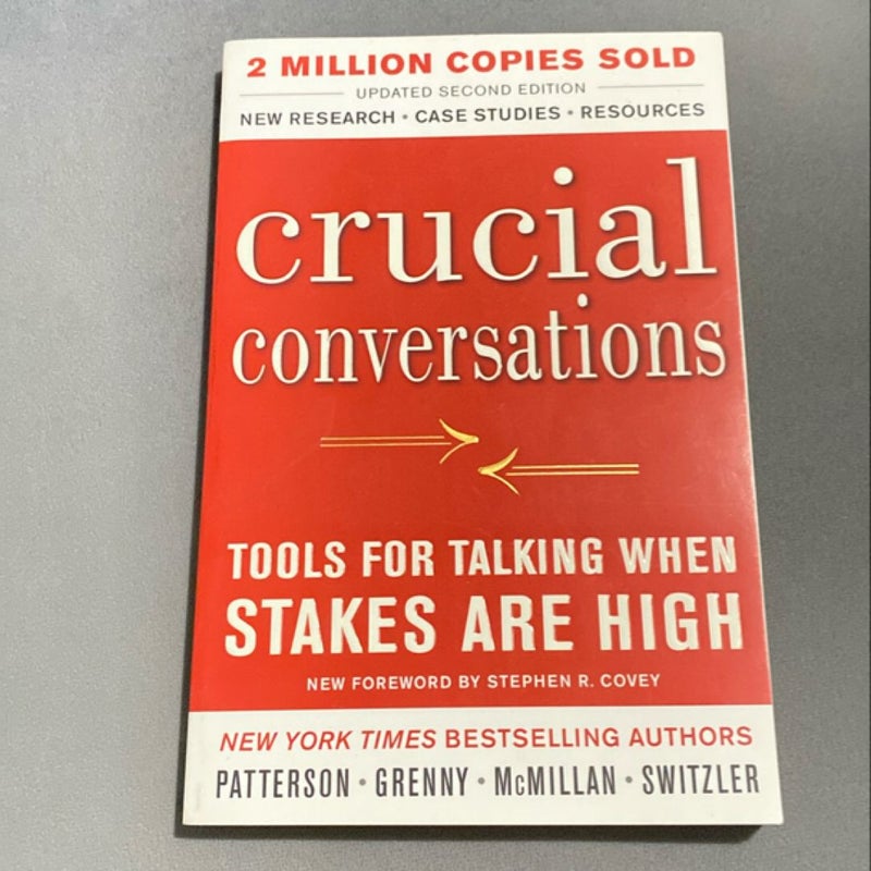 Crucial Conversations Tools for Talking When Stakes Are High, Second Edition