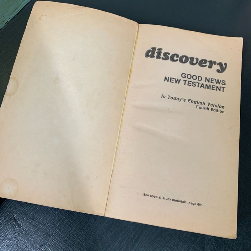 Discovery Good News New Testament