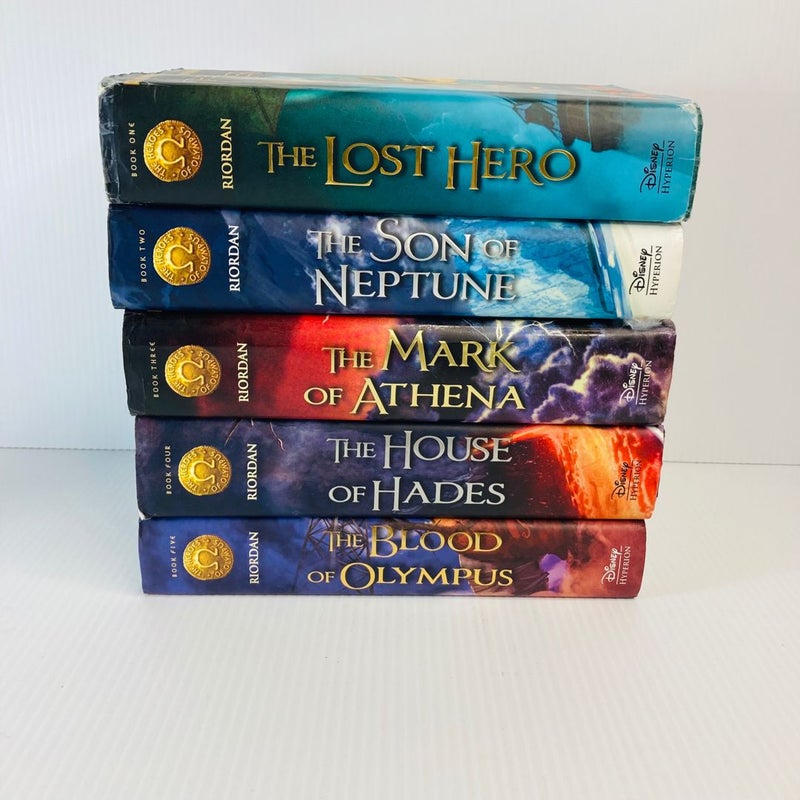 The heroes of Olympus hardback set