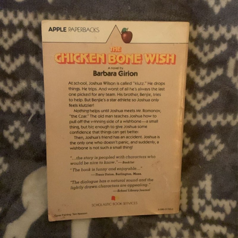 Vintage 1978 The Chicken Bone Wish Paperback Book