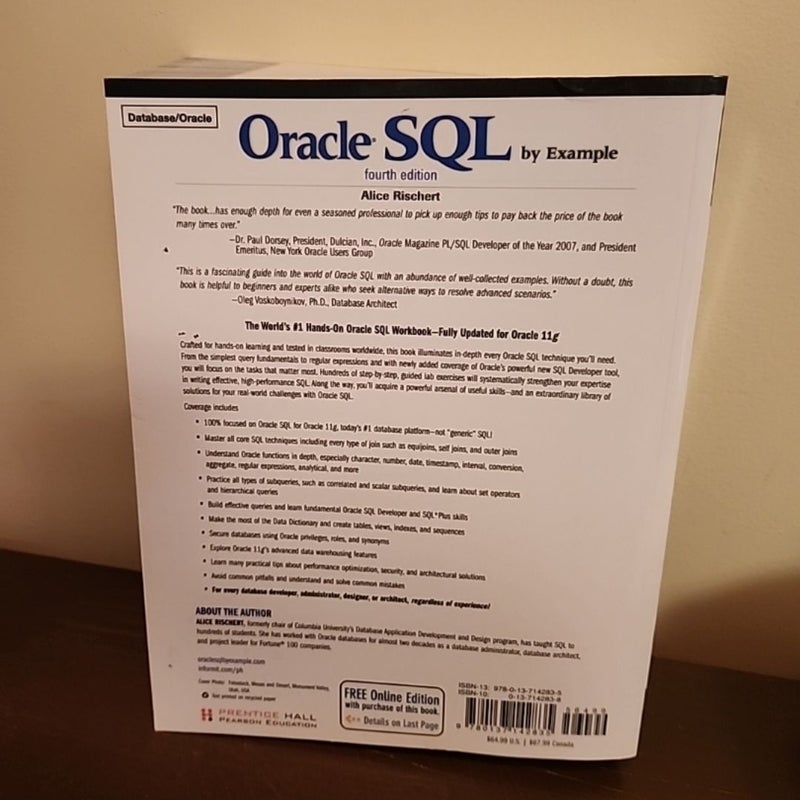 Oracle SQL by Example