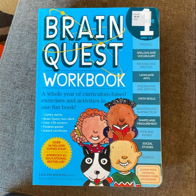 Brain Quest Workbook: 1st Grade