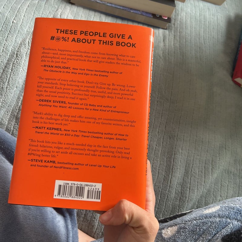 THE SUBTLE ART OF NOT GIVING A FUCK