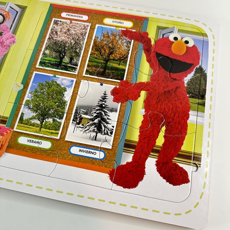 Spanish Plaza Sesamo Los oficios de Elmo Sera Jardinero