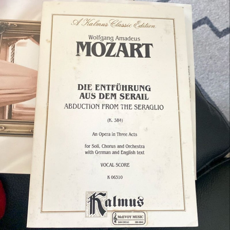 Mozart Opera Die Entfuhrung Aus Dem Serail 