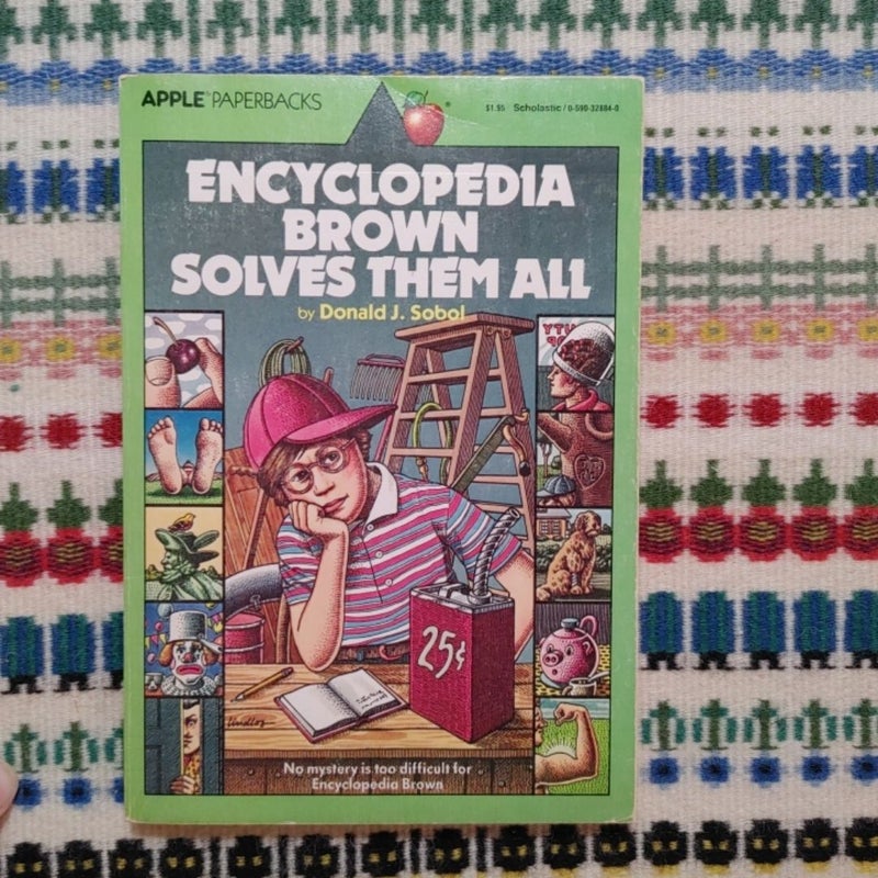 Encyclopedia Brown Solves Them All