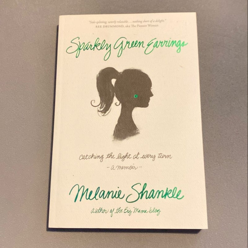 Sparkly Green Earrings