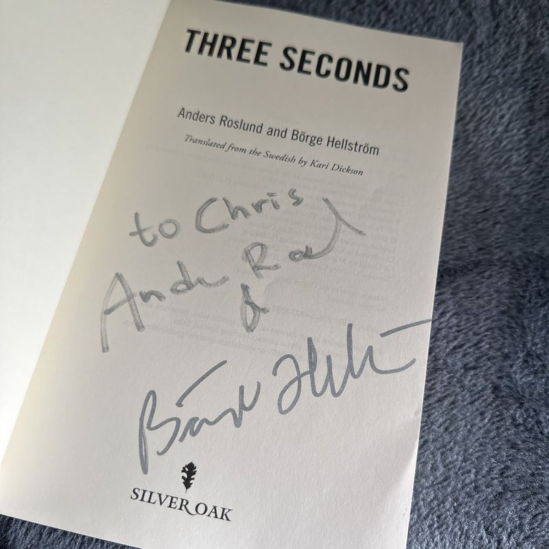 Three Seconds (Double Signed First Edition Swedish Arc) 