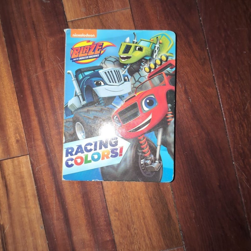 Blaze and the Monster Machines racing colors!