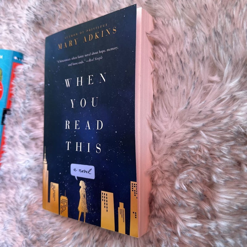 When You Read This
