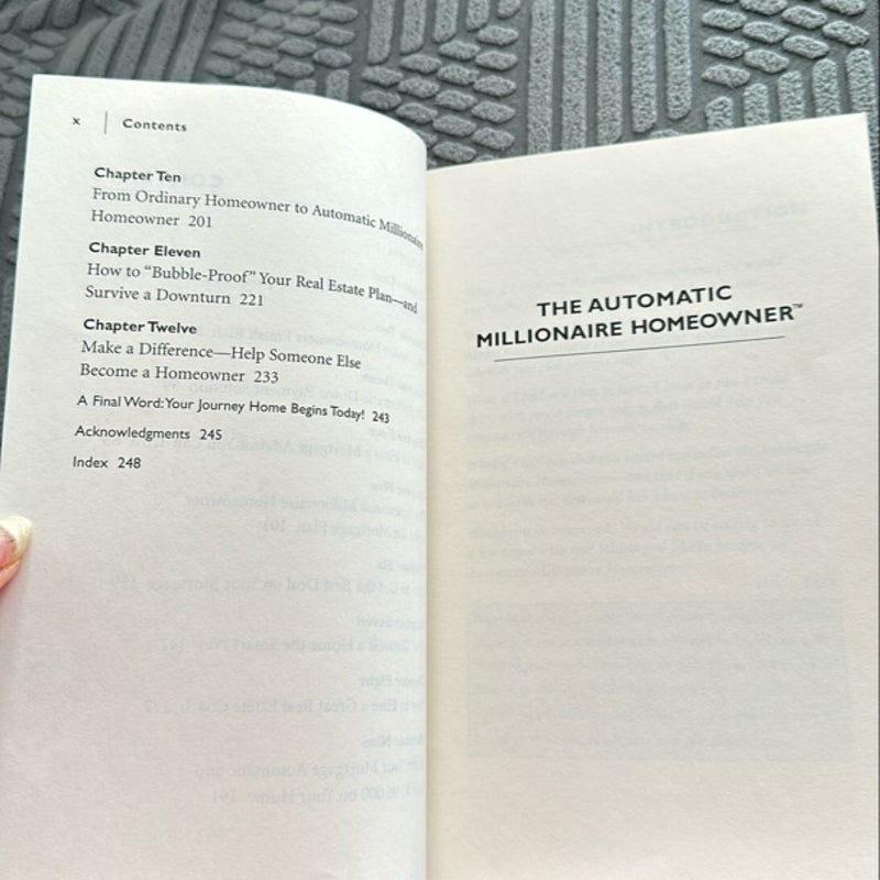 The Automatic Millionaire Homeowner