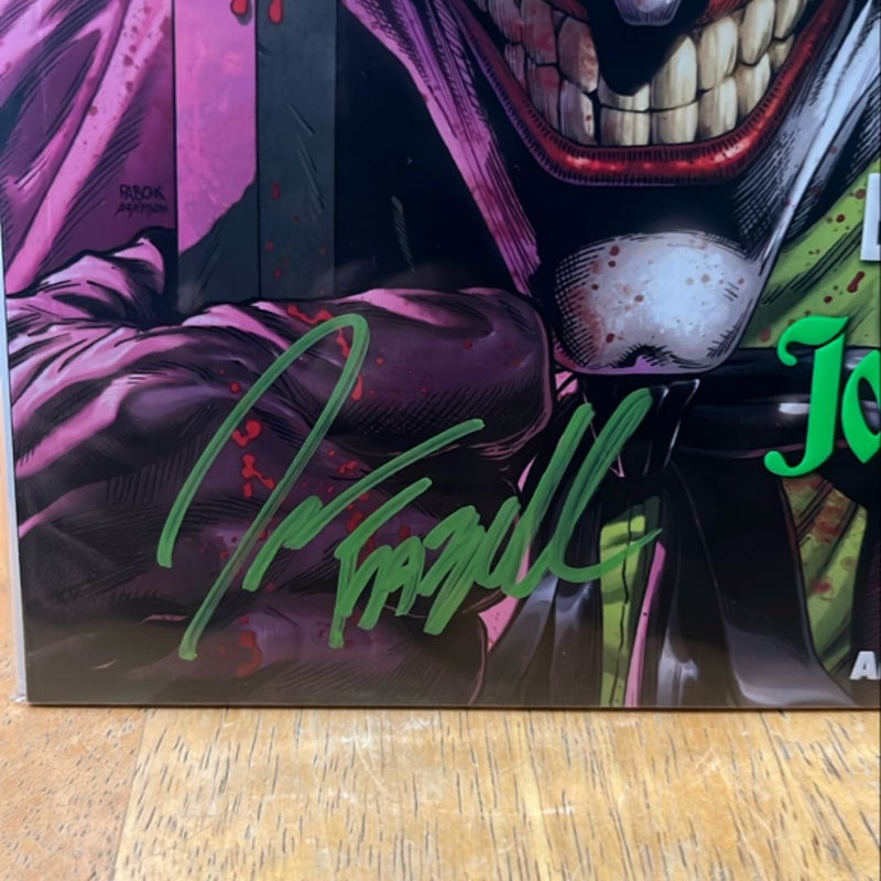 Batman: Three Jokers #1 (2020) – Signed by Jason Fabok – Joker Cover – DC Black Label