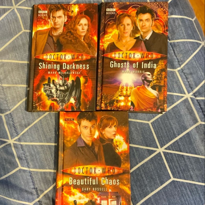 Doctor Who 3 book collection 