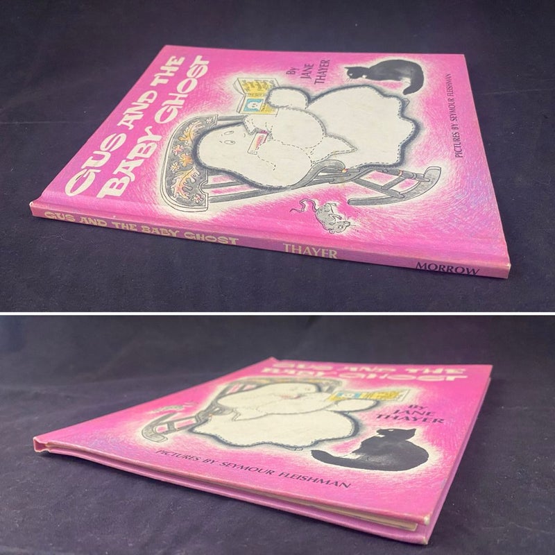 1972 Gus and the Baby Ghost by Jane Thayer Illustrated Reader Vtg Hardcover Book