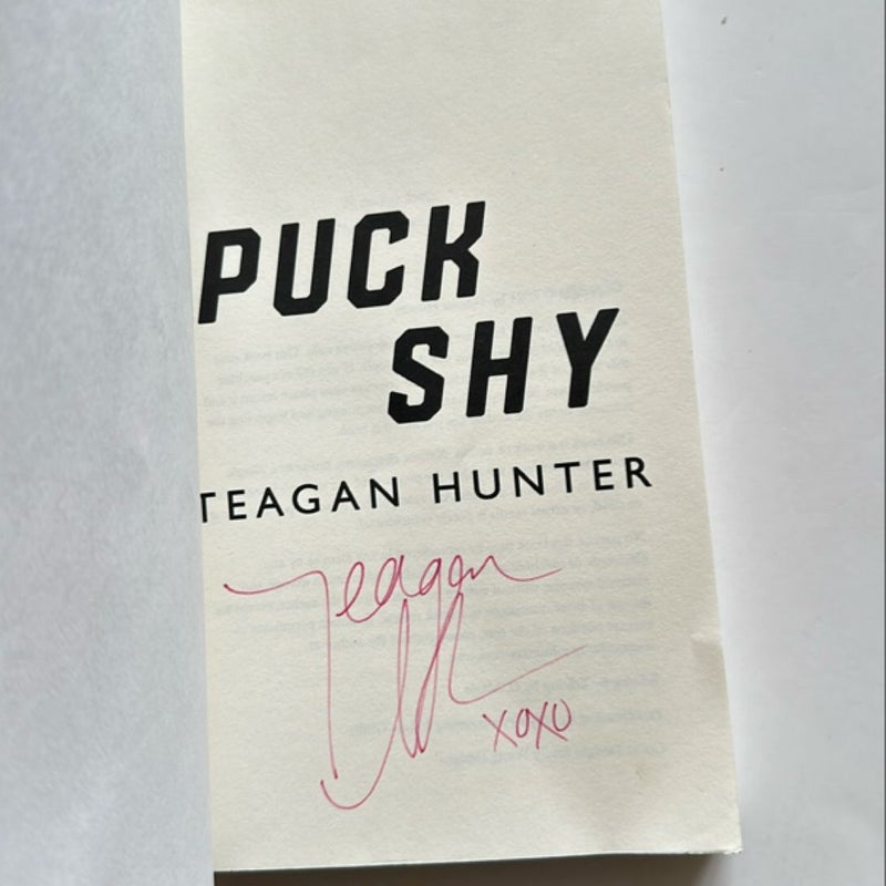 Puck Shy (signed)