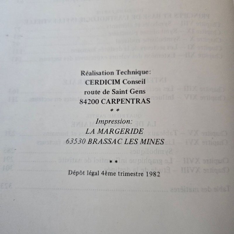 Traité d'astrologie influentielle