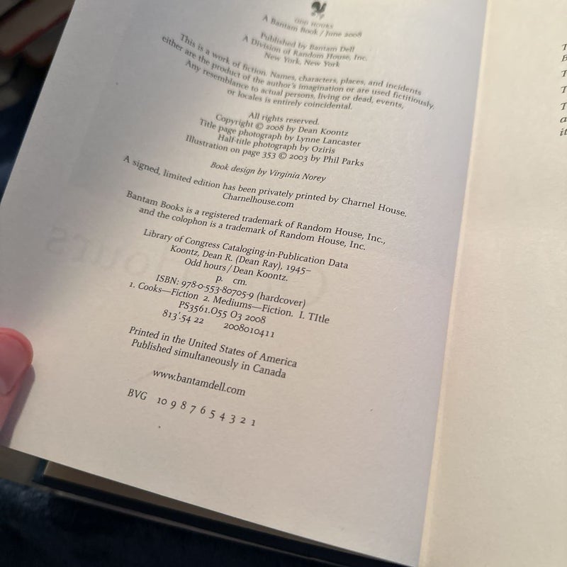 (First Edition) Odd Hours