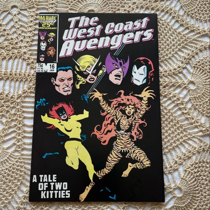 The West Coast Avenger vol. 2 no. 16 1987