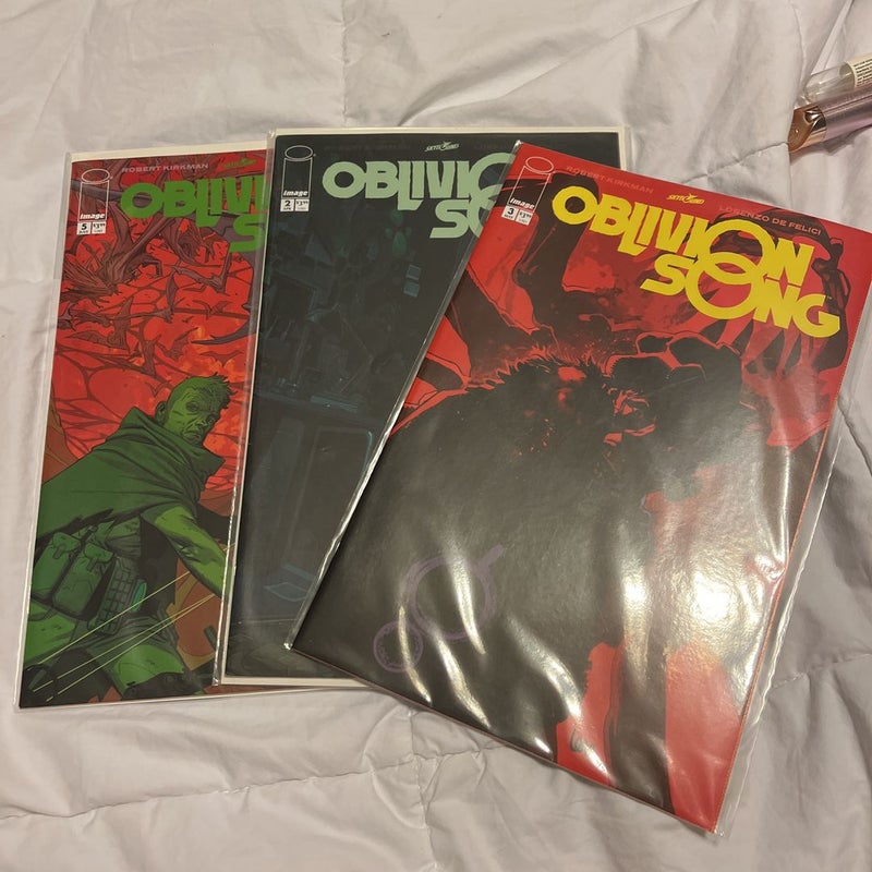 Oblivion song issues 2-3,5