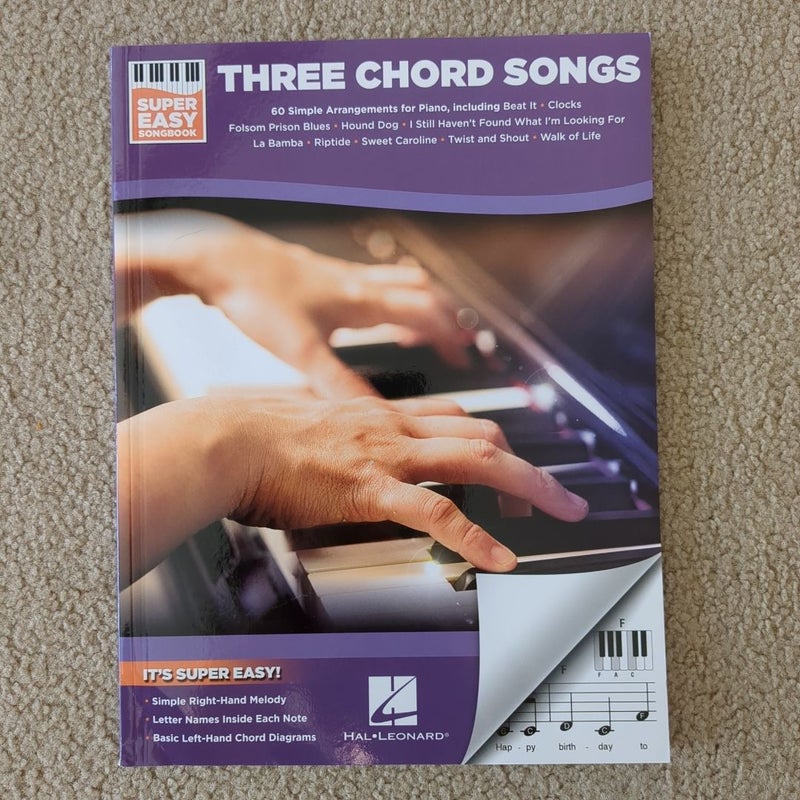 Three Chord Songs - Super Easy Songbook