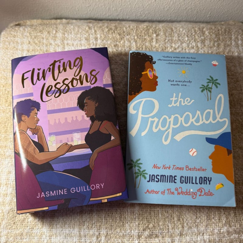 The Proposal and Flirting Lessons - Jasmine Guillory BUNDLE