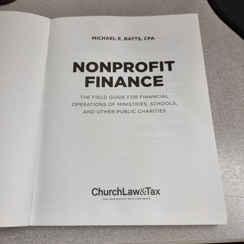 Nonprofit Finance