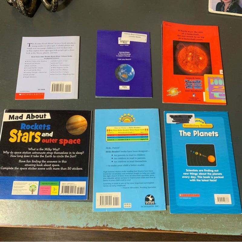6 Kids Science Books about Space & Planets