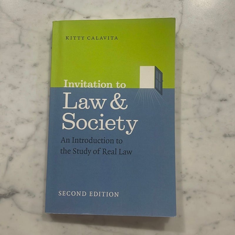 Invitation to Law and Society, Second Edition